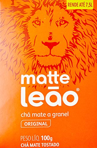 Leão Yerba Mate Tee mit losen Blättern, geröstet, 100 g von Leão