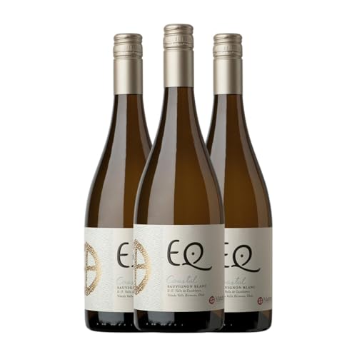 Matetic EQ Coastal Sauvignon Weiß Valle de Casablanca 75 cl Weißwein (Karton mit 3 Flaschen von 75 cl) von Matetic Vineyards