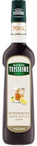 Mathieu Teisseire Zitronen-Eistee Sirup, für Getränke, Erfrischungsgetränke, Cocktails und Desserts, Flasche 70 cl von Mathieu Teisseire