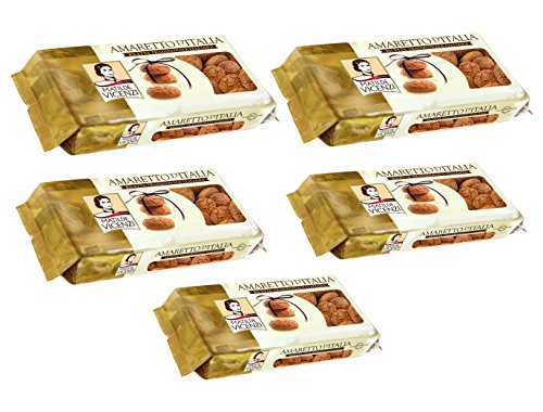 Matilde Vicenzi Classic Italian Amaretti, 200 ml, 5 Stück von Matilde Vicenzi