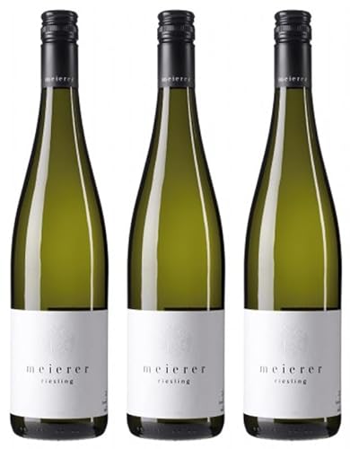 Weisswein Riesling 3 Flaschen Matthias Meierer 2021 Mosel Deutschland perfektes Preis-/Leistungsverhältniss Zitrus, Limette von Matthias Meierer