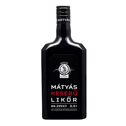 Matyas Keserü Bitter Likör Liqueurs Original Ungarischer Kräuterbitter 0,5l 33,0% Vol. von Matyas