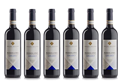 6x 0,75l - 2022er - Mauro Molino - LeRadici - Barbera d'Asti D.O.C.G. - Piemonte - Italien - Rotwein trocken von Mauro Molino