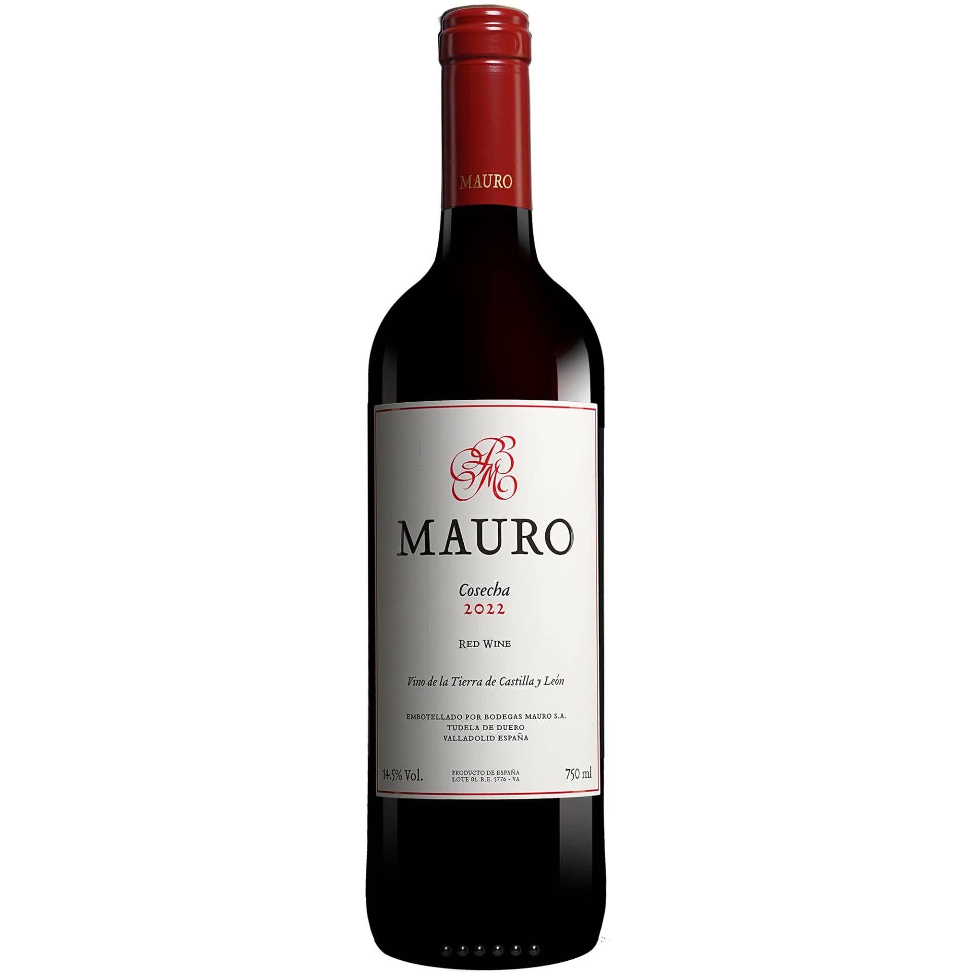 Mauro 2022  0.75L 14.5% Vol. Rotwein Trocken aus Spanien von Mauro