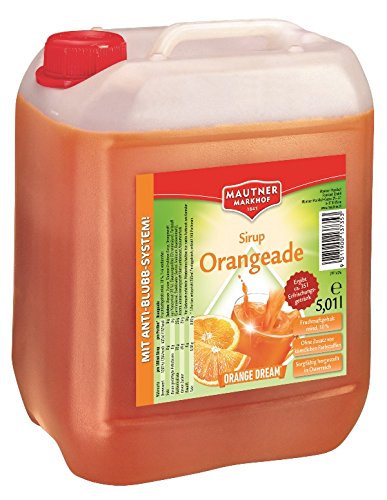 Mautner Markhof Orangeade Sirup 5l Flasche 5l EINWEG von Mautner Markhof