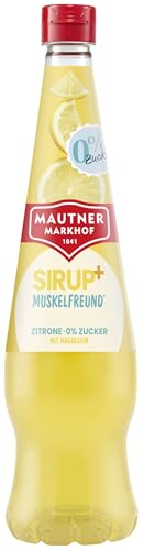 Mautner Markhof Sirup+ Zitrone 0% Zucker Sirup Muskelfreund 700ml Flasche 1 Stück von Mautner Markhof