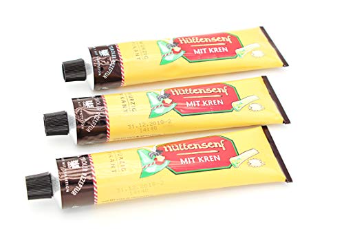 3er Pack Mautner Markhof Hüttensenf mit Kren Meerrettich (3x 200gr) von ebaney