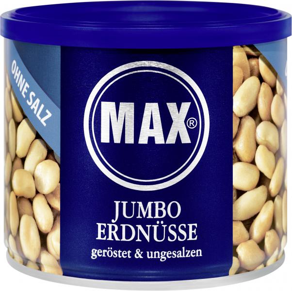 Max Jumbo Erdnüsse geröstet & ungesalzen von Max
