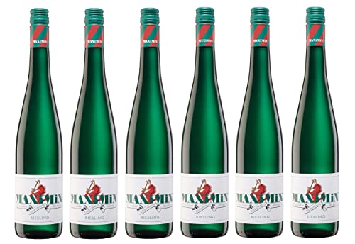 6x 0,75l - 2022er - Maximin Grünhaus - Maximin - Riesling feinherb - Qualitätswein Mosel - Deutschland - Weißwein halbtrocken von Maximin Grünhaus