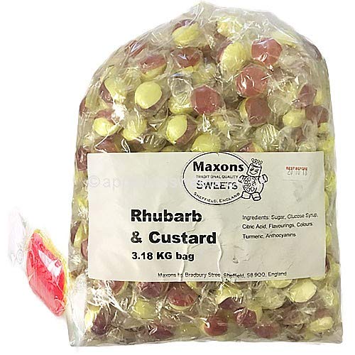 MAXONS RHUBARB & CUSTARD WRAP - 3.18KG von Maxons