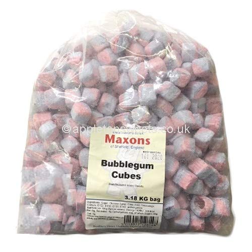 MAXONS U/W BUBBLEGUM CUBES - 3.18KG von Maxons