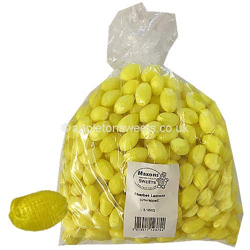 MAXONS U/W SHERBET LEMONS - 3.18KG von Maxons