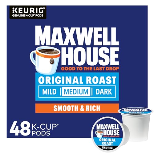 Maxwell House Original Roast Medium Roast K-Cup Kaffeepads, 48 ct. Box von Maxwell House