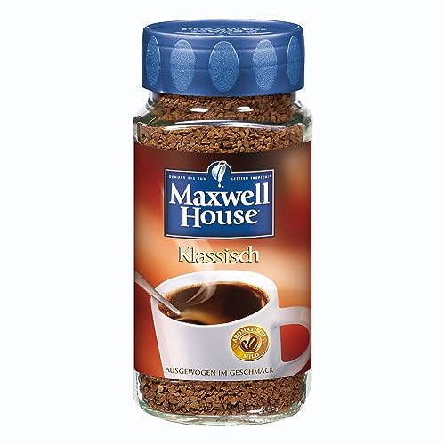 Maxwell House löslicher Kaffee, 1 x 200 g Instant Kaffee von Maxwell House