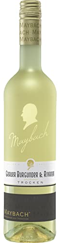 Maybach Grauer Burgunder Rivaner, Apfel, Ananas, Weiß, 1 x 0.75 l von Maybach