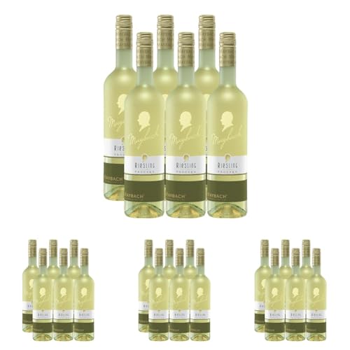 Maybach Qualitätswein Riesling trocken 2016 (6 x 0.75 l) (Packung mit 4) von Maybach