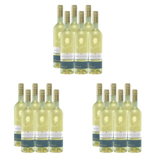 Maybach Sauvignon Blanc Qualitätswein feinherb (6 x 0.75 l) (Packung mit 3) von Maybach