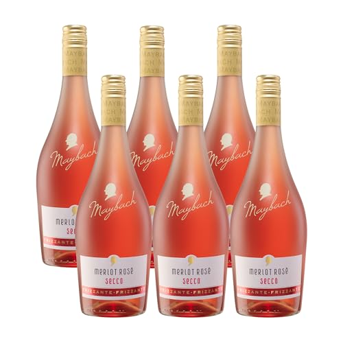 Maybach Secco Merlot Rosé (6 x 0,75l) von Maybach