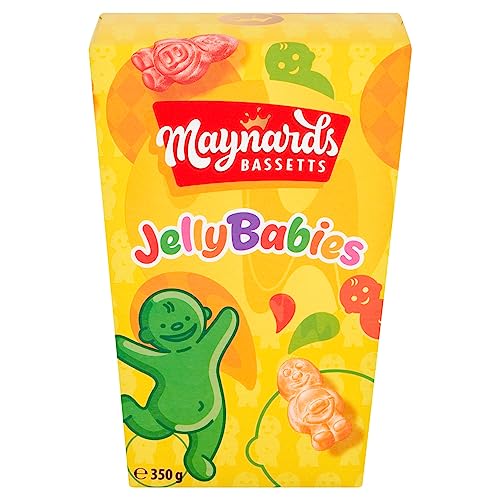 Maynards Bassetts Jelly Babies Süßigkeiten, 350 g von Maynards Bassetts
