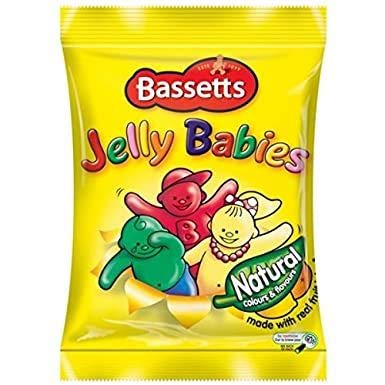 Bassetts Jelly Babies Gelee-Fruchtgummi-Mischung - 165g - 3er-Packung von Maynards Bassetts