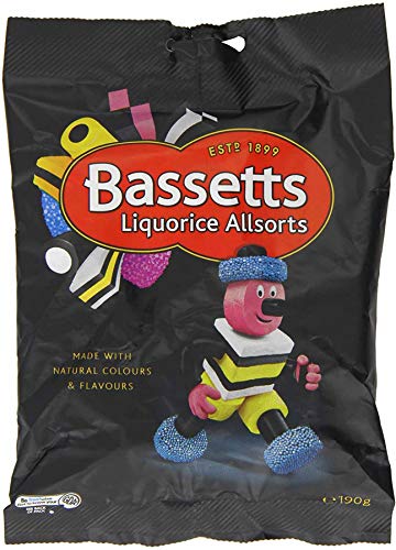 Maynards Bassetts Liquorice Allsorts 190g von Maynards