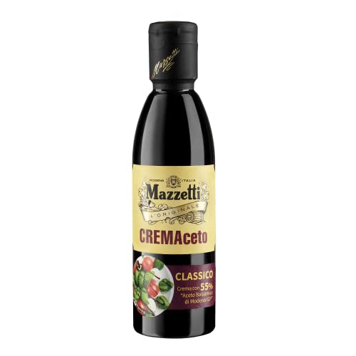 Mazzetti Cremaceto Classico, Crema mit Aceto Balsamico di Modena I.G.P., 5er Pack (5 x 250 ml) von Mazzetti