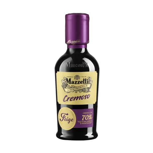 Mazzetti Cremoso Feige, Crema mit Aceto Balsamico di Modena I.G.P. Feige, 5er Pack (5 x 215 ml) von Mazzetti