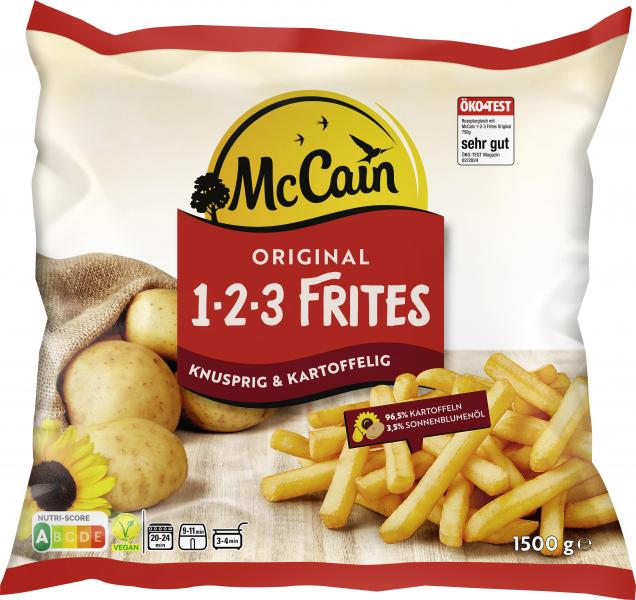 McCain 1·2·3 Frites original von McCain