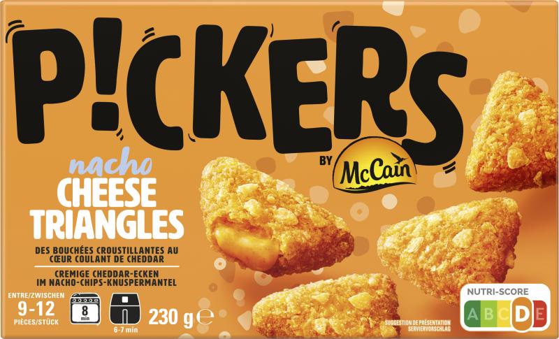 McCain P!ckers Nacho Cheese Triangles von McCain