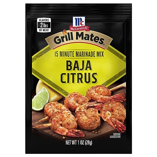 McCormick GRILL MATES BAJA ZITRUS MARINADE 1 x 28 g SACHET Amerikanischer Import von McCormick