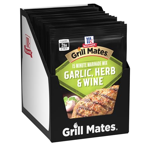 Grill Mates Marinade, Garlic Herb and Wine, .87-Ounce (Pack of 12) von McCormick Grill Mates
