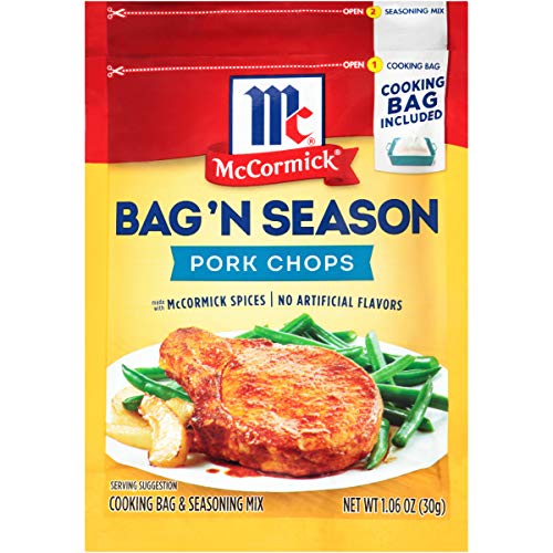 McCormick Bag 'N Season Schweinskotelette Koch Beutel & Würzmischungen 30,1 Gramm von McCormick