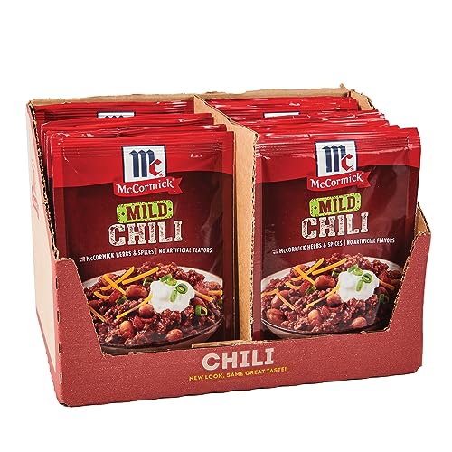 McCormick Chili, Mild, 35.4 Gramm Einheiten (Paket mit 24) von McCormick