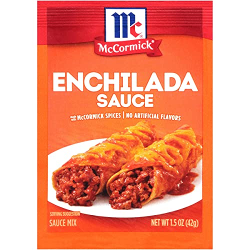 McCormick Enchilada Sauce Mischung, 42,5 gramm (Paket mit 12) von McCormick