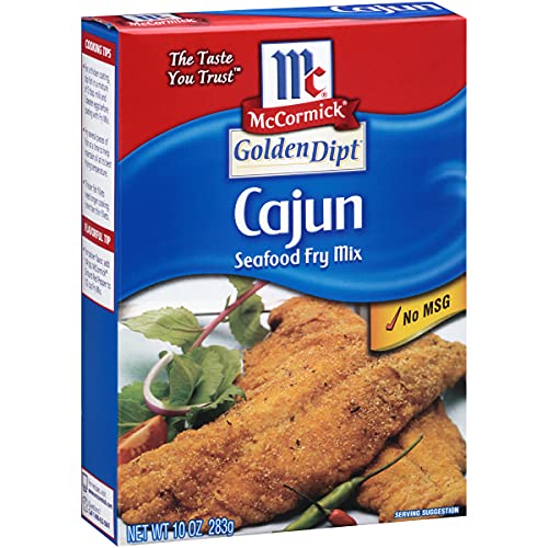 McCormick Golden Dipt Fish Fry Mix, Cajun, 10 oz von McCormick