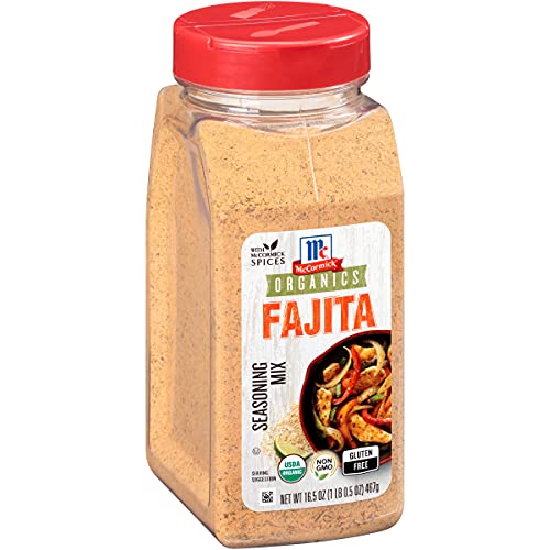 McCormick Organics Fajita Seasoning Mix (Gluten Free, Non-GMO), 16.5 oz von McCormick