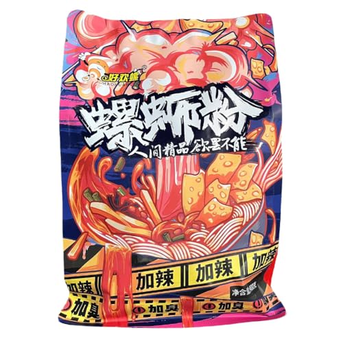 McKona-Luosifen, Asiatische Nudeln Haohuanluo Original-Schneckennudeln Instant-Reisnudeln Authentische Liuzhou-Schneckennudeln 400 G (1 Packung) von McKona