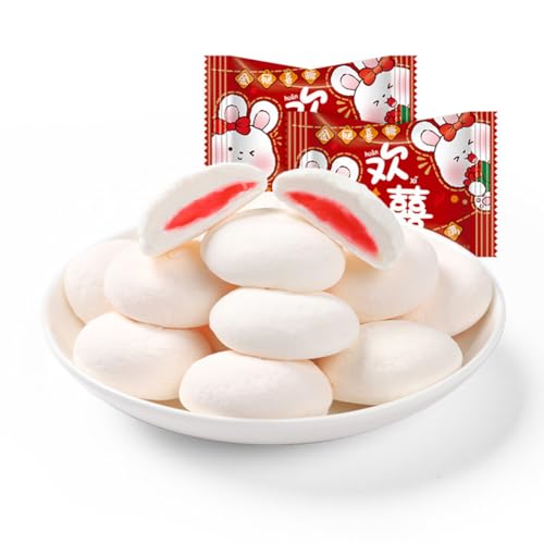 McKona Marshmallow Süßigkeiten Mix Geschenke Für Frauen Marshmallow Mini Marshmallows Weihnachts-Halloween-Süßigkeit 500g von McKona