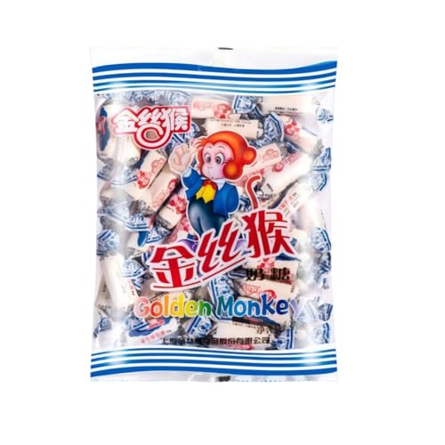 McKona Toffee Süßigkeiten Halloween-Süßigkeiten Zuckersticks Hygienisch Einzeln Verpackter Kaubonbons in Vier Fruchtigen Geschmacksrichtungen Mit Fruchtsaft Und Vitaminen (Originalgeschmack) von McKona