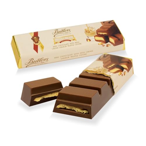 Butlers Schokoladenriegel mit Irish Cream Liqueur Trüffelfüllung. 75g von BUTLERS