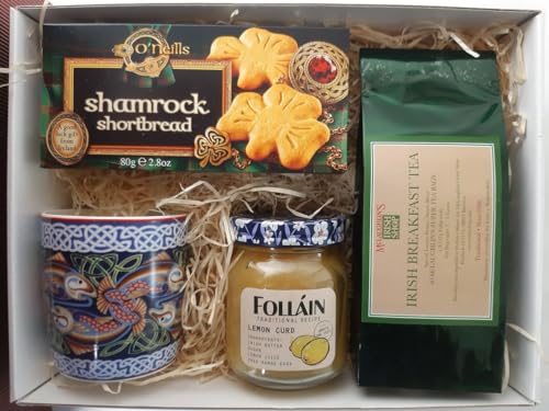 Irisches Teepaket mit Teebecher und Shortbread von McLaughlin's Irish Shop