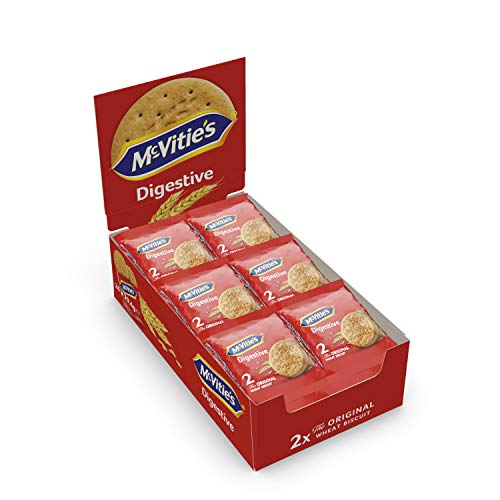 Digestive Mc Vities Einzeldosis-Kekse 24 x 29,4 gr von McVitie's