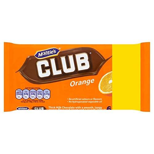 McVitie's Club Orange 6 x 22 g (132 g), 12 Stück von McVitie's