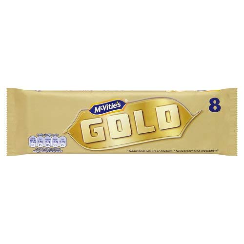 McVitie's Gold Bars 8x 22g Pack 176g von McVitie's