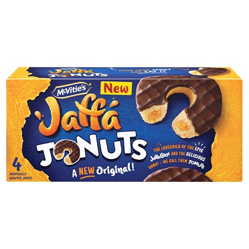 McVitie's Jaffa Cakes Original Jaffa Jonuts, 4 Jonuts (1 Stück) von McVitie's