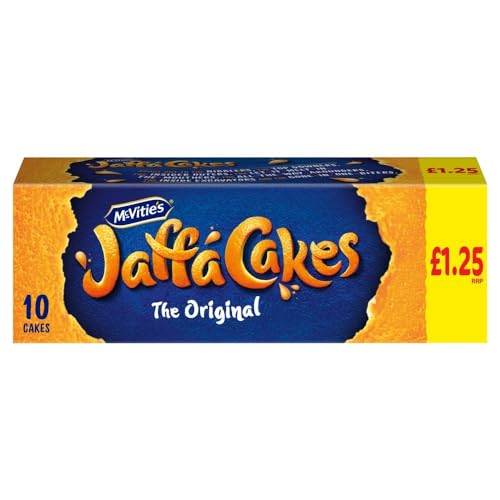 McVitie's Jaffa Cakes Original Kekse, 10 Kuchen, 110 g (Box mit 12 Kartons) von McVitie's