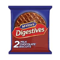 McVitie's Milchschokolade Verdauungen To Go, 24 x 33,3 g Packungen von McVitie's