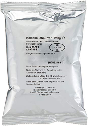 Kamelmilchpulver zur Herstellung von Kamelmilch, 500g Packung von Camelicious