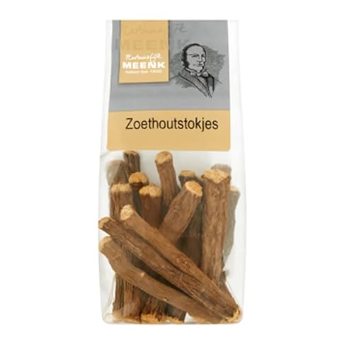 8x Meenk Zoethoutstokjes Süßholzstangen 50g I holländische Süßholzstangen von Meenk