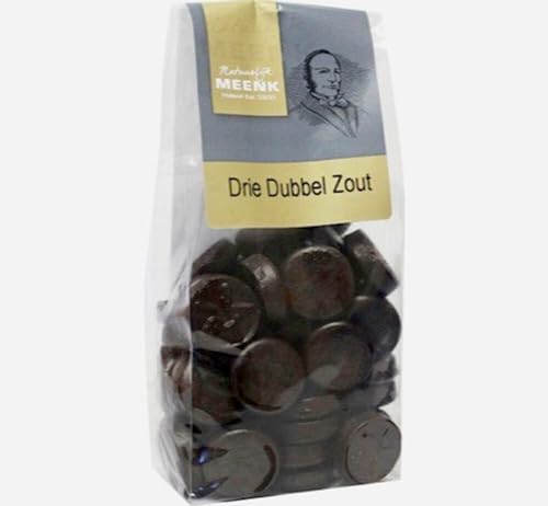 Meenk Drie Dubbel Zout 3-fach Gesalzene Salz Lakritz 180gr von Meenk